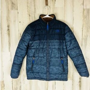 The North Face Boy’s Reversible Mount Chimbroazo Winter Jacket Size XL-18/20